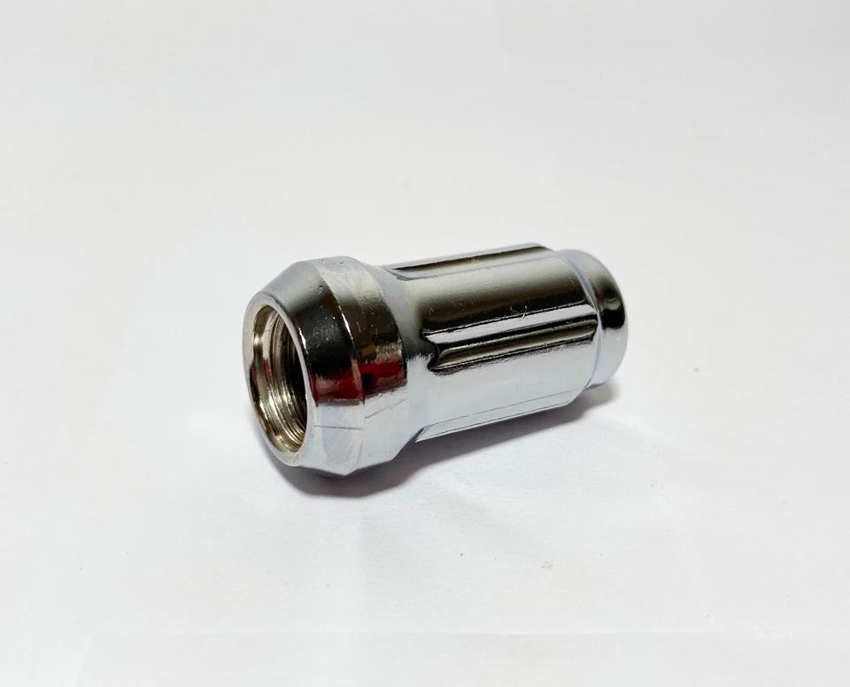 APTO PARA FORD FALCON THUNDERBIRD MUSTANG SPLINE TUNER TUERCA 1/2-20 CROMO 16 PIEZAS + LLAVE Foto 4 de 4