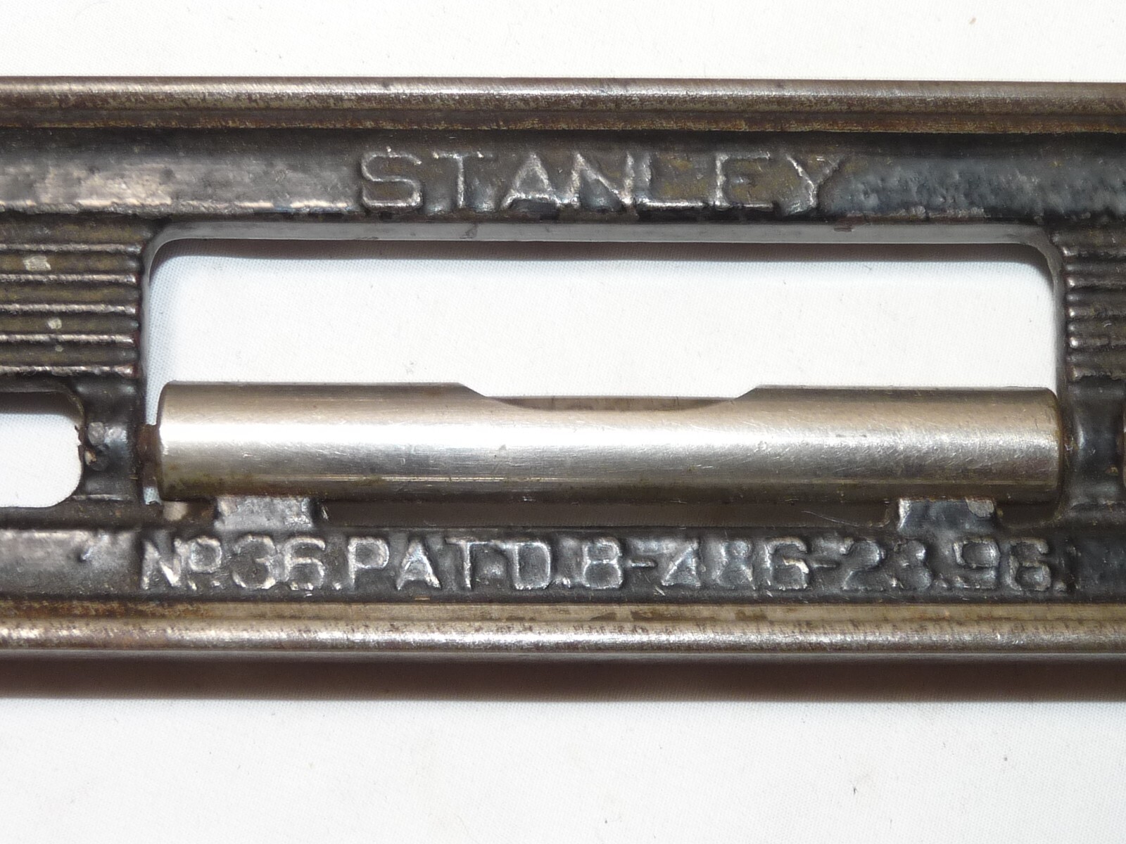 Vintage Stanley No. 36 12" Machinist Cast Iron Level Pat’d 1896 eBay