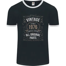 49th Birthday Limited Edition 1976 Mens Ringer T-Shirt FotL