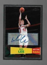 2007-08 Topps ChromeVariation David Lee  Auto #52/99