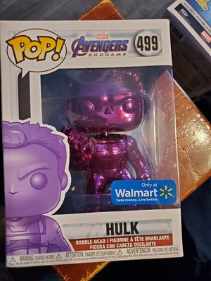 Funko Pop! Marvel Avengers Endgame: PURPLE CHROME HULK #499 - Walmart Exclusive | eBay