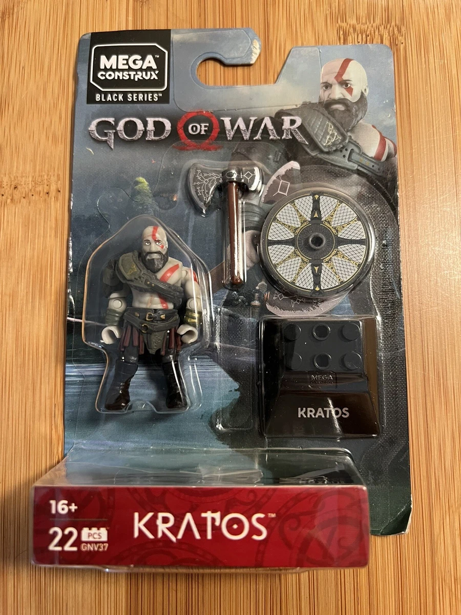 GOD OF WAR MEGA CONSTRUX BLACK SERIES KRATOS MINIFIGURE GNV37