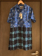 Uniqlo Marni Women Open Collar Short Sleeve Pleated Dress, Size S, Sold Out