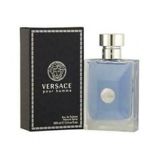 Versace Pour Homme Men 3.4 oz 100 ml Eau De Toilette Spray New in Box Sealed