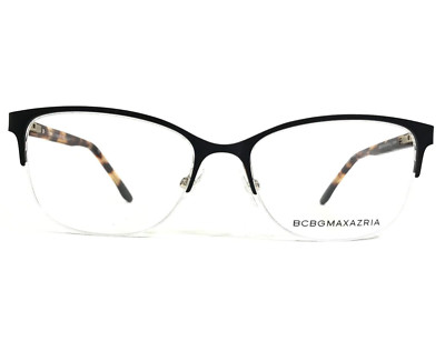 BCBGMAXAZRIA Brillengestelle Vera Schwarz Schildpatt Cat-Eye Halbrand 51-16-130
