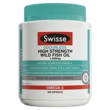 NEW Swisse Odourless High Strength Wild Fish ...