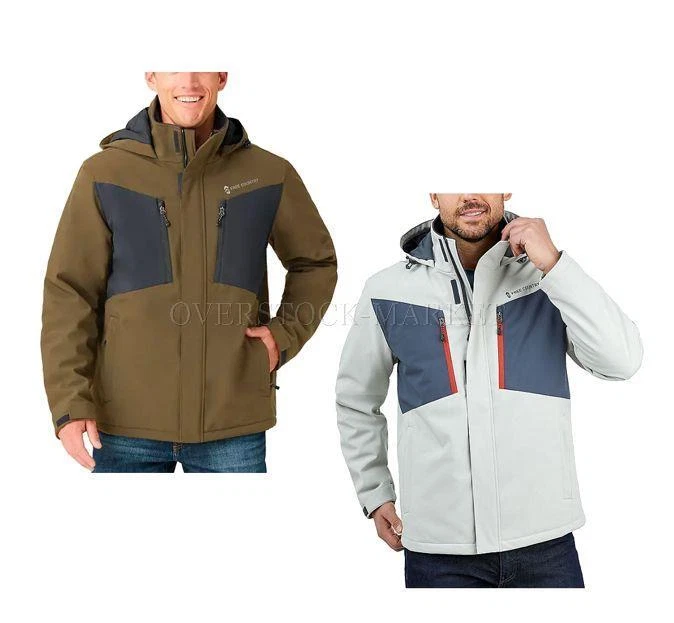 NEW! MEN'S FREE COUNTRY THERMO 4-WAY STRETCH SUPER SOFTSHELL SKI JACKET! VARIETY