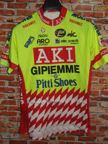 Maillot Cyclisme Nalini Vintage Team Jersey – Collection Italia – Taille L