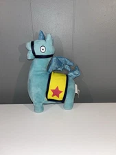 Fortnite Brite Unicorn Llama Llamacorn Blue 7" Stuffed Plush Animal Toy Russ