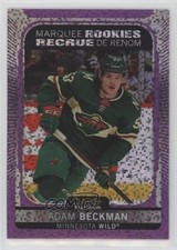 2021 O-Pee-Chee Platinum Marquee Rookies Violet Pixels 260/299 Adam Beckman 02mr