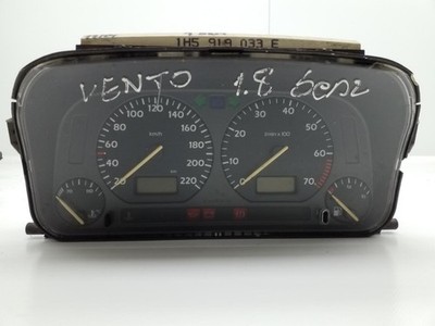 Volkswagen Vento 1992-1998 Speedometer Tachometer Instrument Cluster 1H5919033E