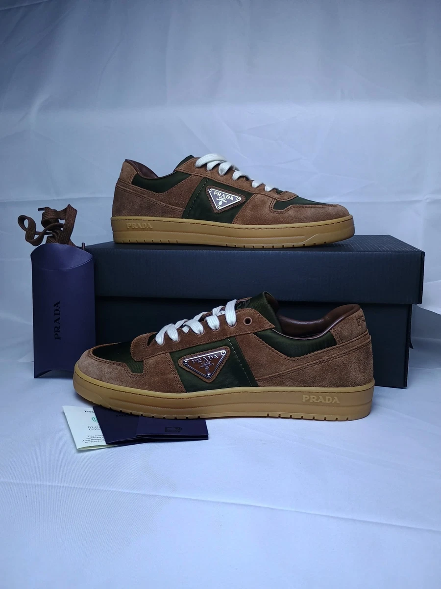 PRADA 12aw rubber sole shoes brown×black PRADA Brown Casual Shoes for Men for sale | eBay