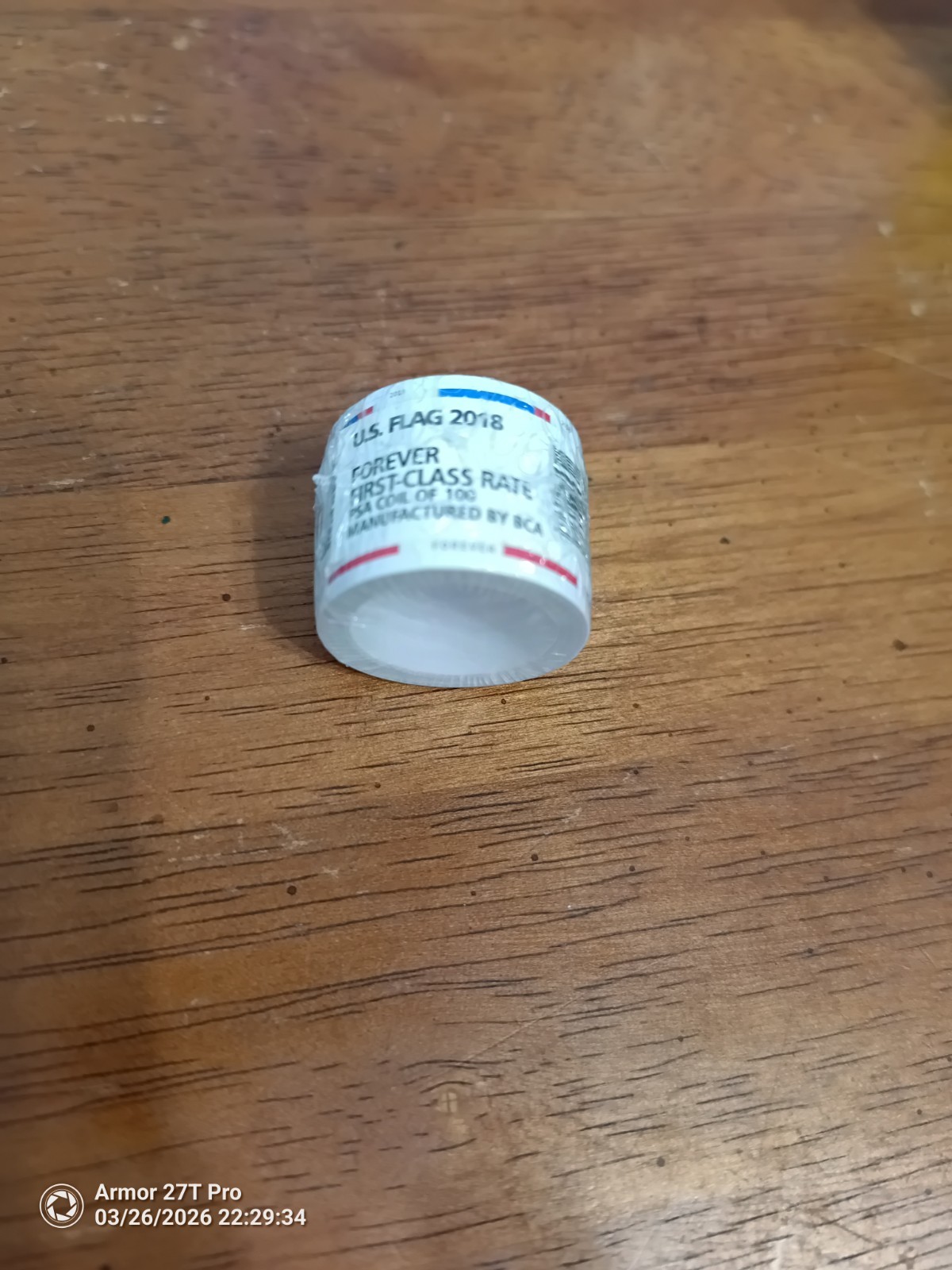 New 1 rolls of 100 USPS - 2025 Postage Free Ship!!-100 PCS-Discount Multiples!