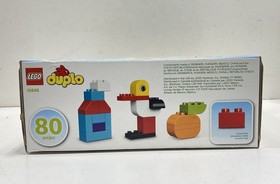 LEGO Duplo My First Bricks 10848 Building Block Set Multi-Color Plastic