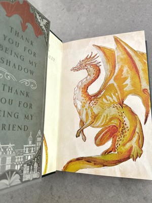 Fourth Wing Lilac Library RARE Special Hardcover Rebecca Yarros
