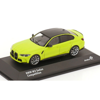 Bmw M3 Competition Sedan 2023 Sao Paulo Yellow 1:43 Solido Auto Stradali -D- Neu