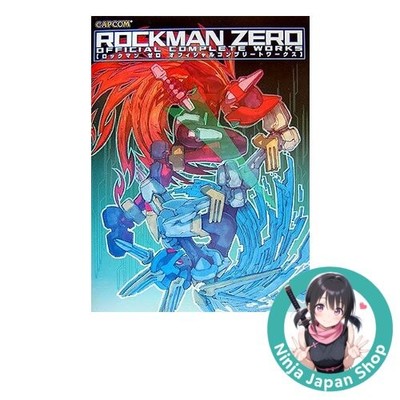 Mega Man Zero Official Complete Works Japanese Book USED