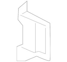 Genuine Mazda Outer Rail Front Bracket BDTS-53-3CX