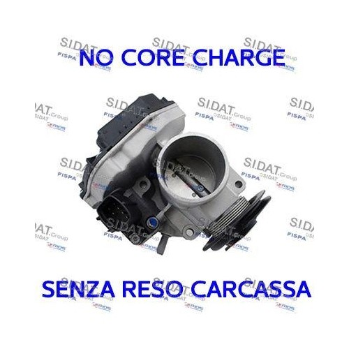 Corps papillon Sidat 88.353A2 pour réparation moteur Chevrolet
