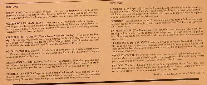 Gloria Lasso - Femme Formidable - LP 33 Tours Mono - Capitol USA - Photo 3/3