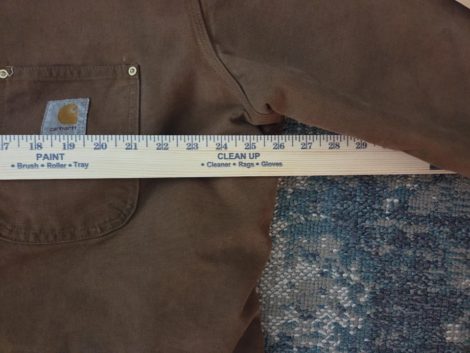 VTG Carhartt Barn Coat Jacket 6BLC Blanket Lined Brown  USAMADE. #workwear - Image 3 of 4