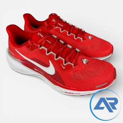 Nike Pegasus 41 Ohio State Buckeyes Running Shoes Men s Size 9  FZ5135-600