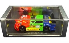 Spark 1/43 Marcos LM600 FIA GT 1998 EUROTECH #70 Red Green Blue Model Car