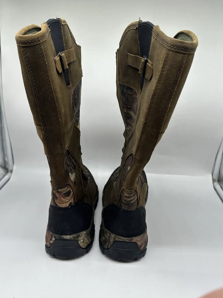 Cabelas 81-3618 Insulated Gore-Tex Camo Zip Up Hunting Boots Size 11.5 Scent-Lok - Image 3 of 4