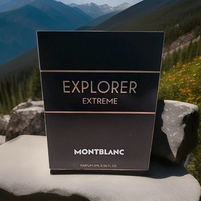 2025 MONTBLANC EXPLORER EXTREME PARFUM 2 ML / 0.06 FL OZ NEW SAMPLE SIZE SPRAY 