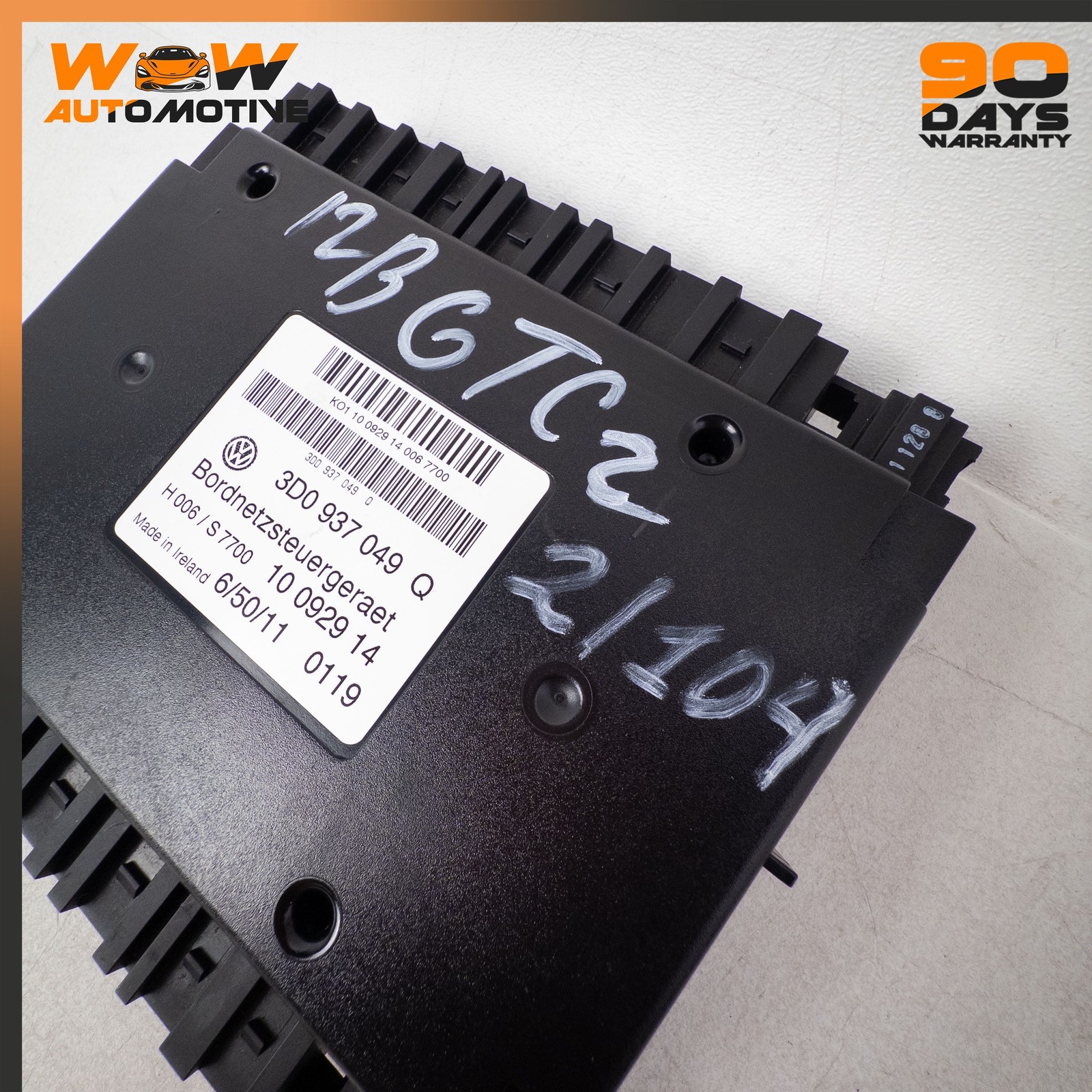 12-19 BENTLEY CONTINENTAL GTC FLYING SPUR ONBOARD SUPPLY CONTROL MODULE UNIT OEM