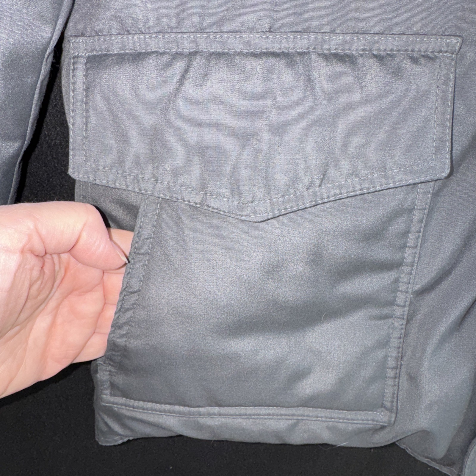 Charles Klein Down Filled Jacket Puffer Coat Park… - image 5