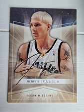 2004-05 SkyBox Autographics #43 Jason Williams Silver Auto White Chocolate 
