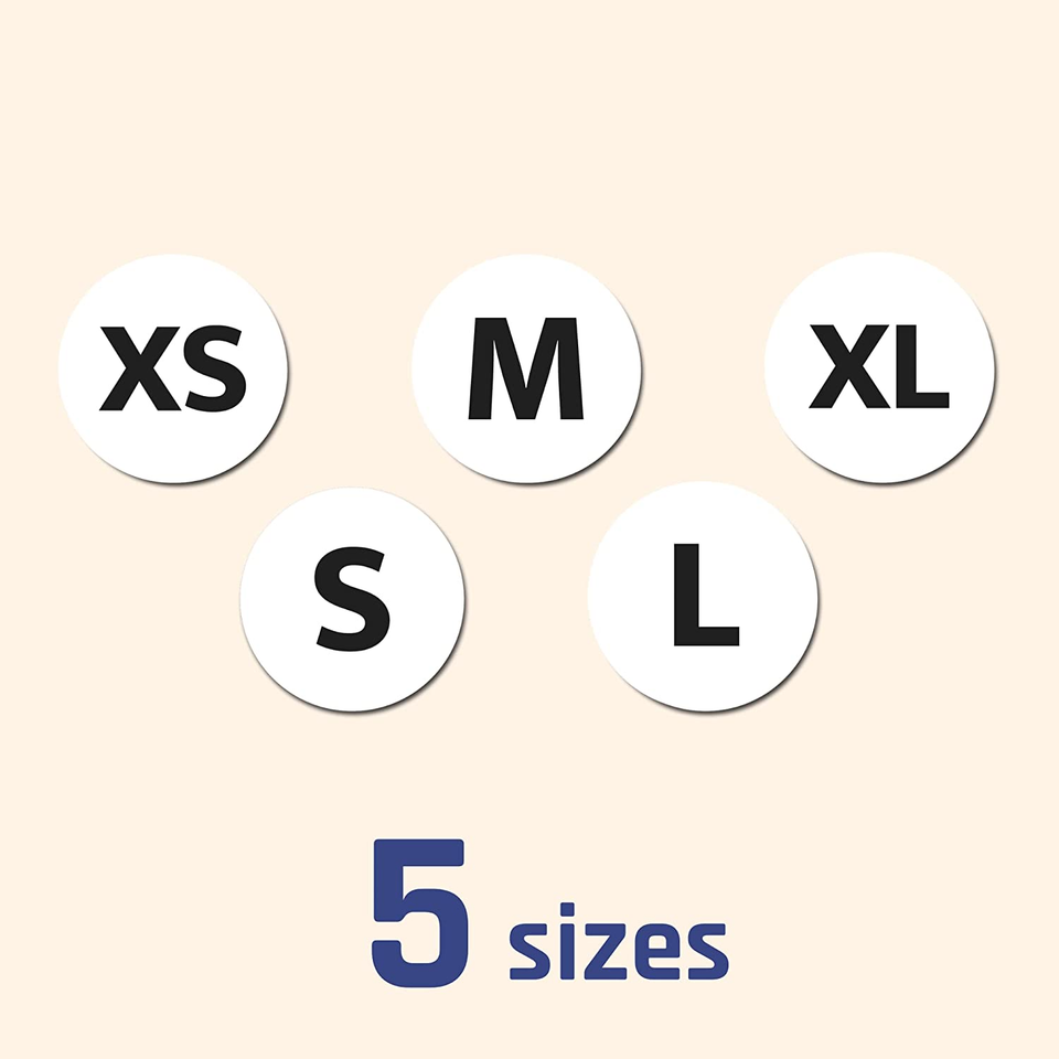 Size Stickers for Clothing, Small Medium Large Shirt Sizing Labels (XS ...