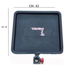 PIATTO PORTA ESCHE MILO PER PANIERE PANCHETTO PESCA ROUBAISIENNE GAMBE MM. 30