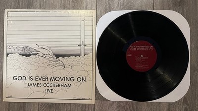 James Cockerham God Is Ever Moving On Gospel Vinyl LP Record Copro 1978