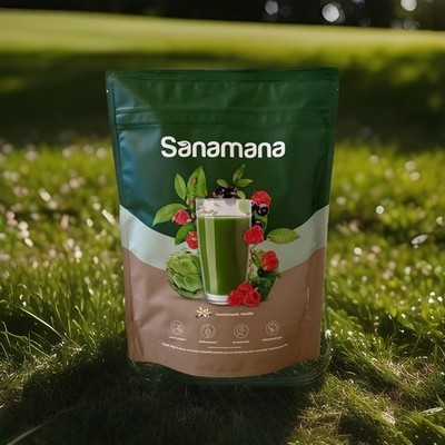 Sanamana Leber-u.Stoffwechsel Shake Vanille Superfoods 560g