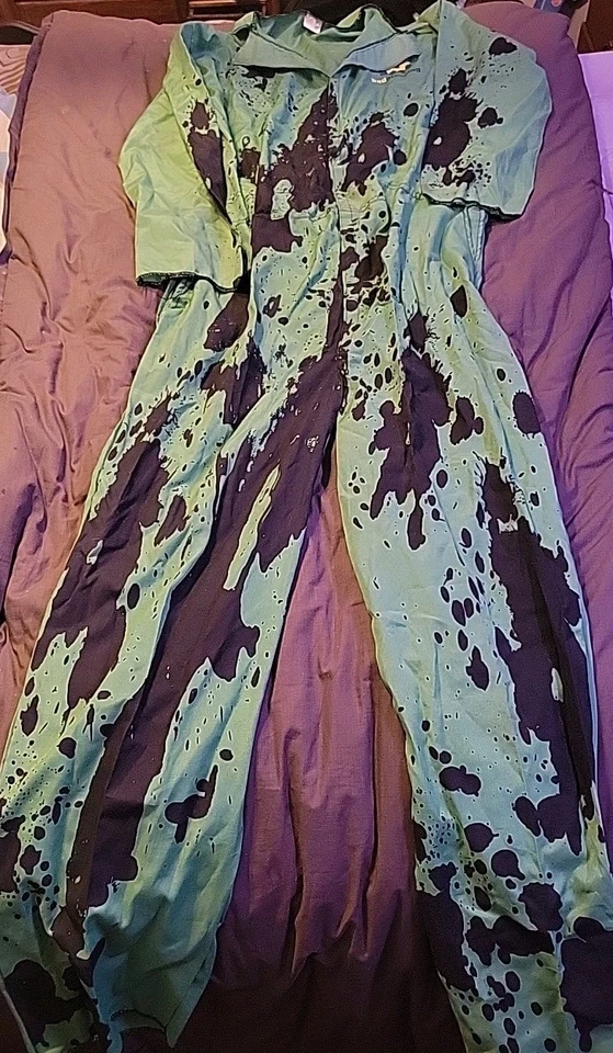 Bad Planning BP 泄油连身裤男式万圣节服装均码 F5268 — 第 2/3 张图片