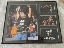 Limited Edition WWE Stone Cold Steve Austin Monday Night Raw 1997 Autograph
