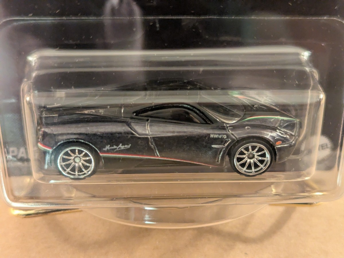 Hot Wheels NFT Garage Series 4 Pagani Huayra - Black - Mint in