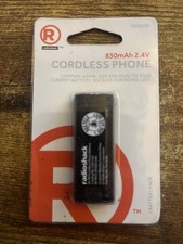 Radioshack 830mAh 2.4V Ni-MH Cordless Phone Battery 2302350