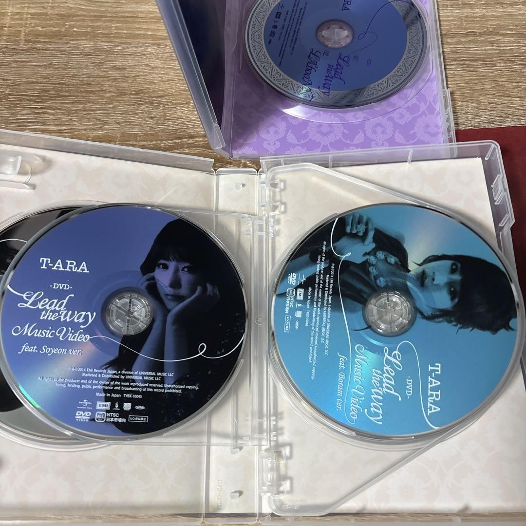 T-ARA ウンジョン Lead the way 初回限定盤B CD+DVD T-ARA - Lead the way/LA'booN (初回限定盤A)(DVD付) - Amazon