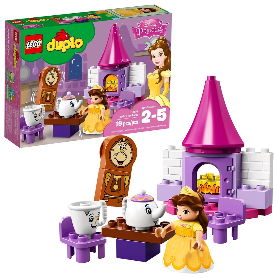 LEGO DUPLO Disney Belles Tea Party 10877 Building Blocks 19 Pieces Discontinued  - Image 2 of 4