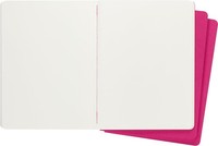 Moleskine Cahier Journal, Set 3 Notebooks With Plain Pages, Cardboard Cover