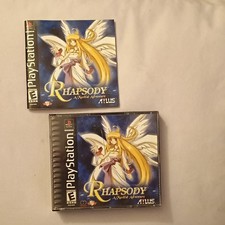 EX COND! Rhapsody: A Musical Adventure PlayStation PS1 Complete CIB + Reg & OST
