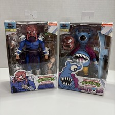 NECA TMNT Adventure Series Bellybomb Blue Cover Variant & Shredder Figures 2025