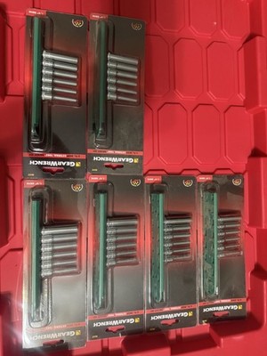 Gearwrench 80322D 6 Pc E-Torx Deep Socket Set 1/4'' Drive E4, E5, E6, E7, E8, E10