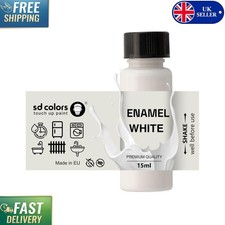 Quick Drying 8ml White Touch Up Paint - Perfect for Sinks, Showers & Appliances