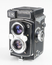 -Yashica-mat EM TLR Camera With Yashinon 80mm f3.5 Lens-READ 0209 