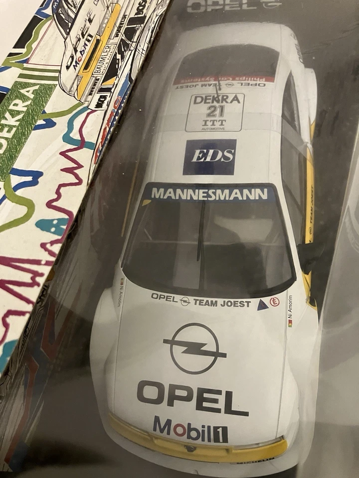 BURAGO / NO/  1/18 UT- OPEL CALIBRA V6 TEAM JOEST N 9 SEASON DTM 1995 - Immagine 4 di 4