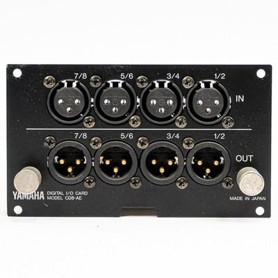 Yamaha CD8-AE AES/EBU Digital I/O Card 8 Channel for 02R 03D Mixer XLR